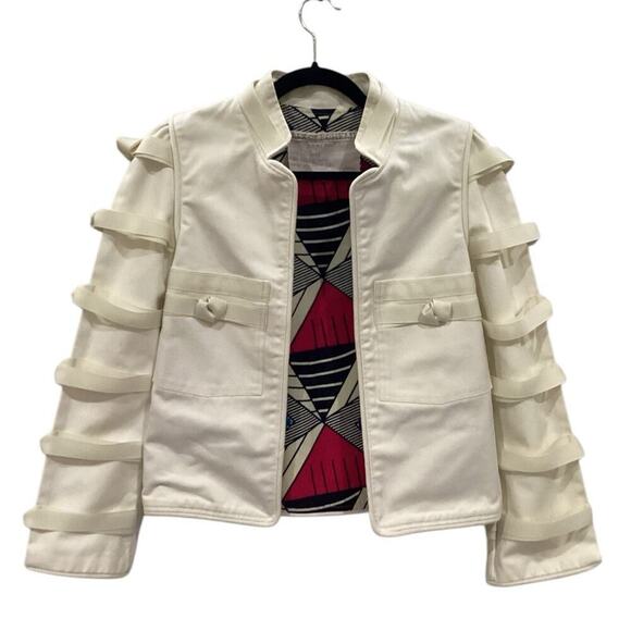 Alix Of Bohemia Georgia Knot Limited Edition Jacket Open Front Cotton Size XS - Picture 3 of 11